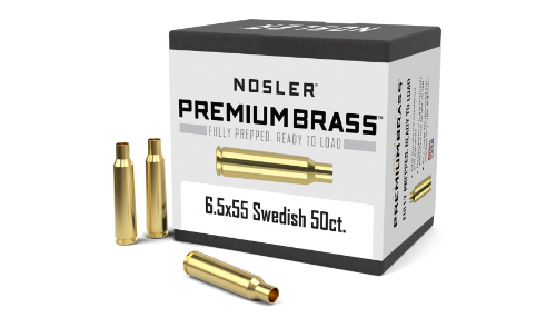 Nosler 6.5mmx55 Swedish Brass #10212