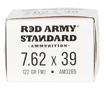 Red Army 7.62x39 122 FMJ
