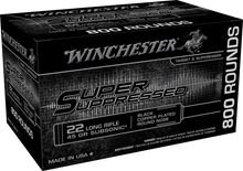 Winchester 22LR 45gr Subsonic Lead Round Nose 800RD