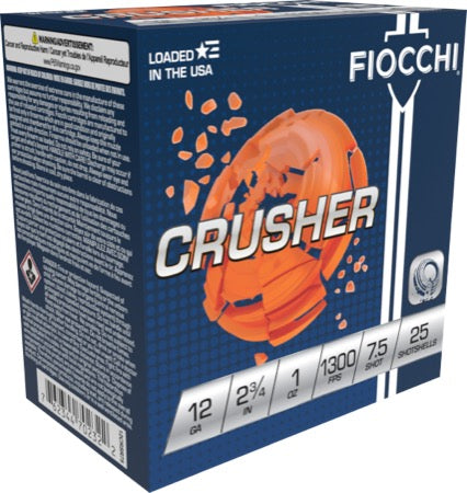 Fiocchi 12ga 1oz #7.5 1300FPS *12CRSR75