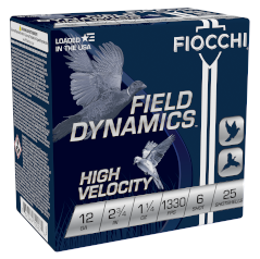 Fiocchi 12ga 1-1/4oz #6 1330FPS *12HV6