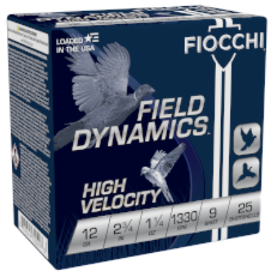 Fiocchi 12ga 1-1/4oz #9 1330FPS *12HV9