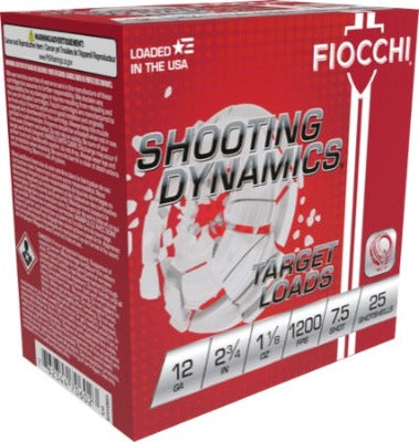Fiocchi 12ga 1-1/8oz #7.5 1200FPS *12SD18H7