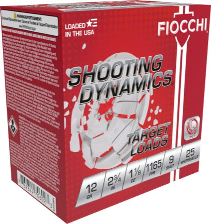 Fiocchi 12ga 1-1/8oz #9 1165FPS *12SD18L9