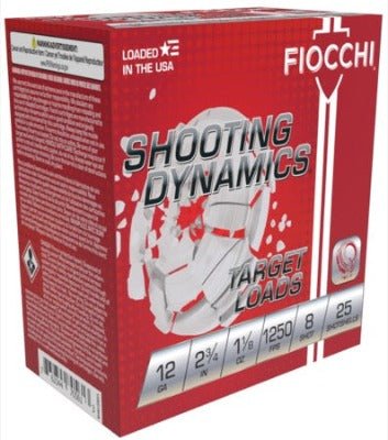 Fiocchi 12ga 1-1/8oz #8 1250FPS *12SD18X8