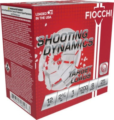 Fiocchi 12ga 1oz #8 1200FPS *12SD1H8