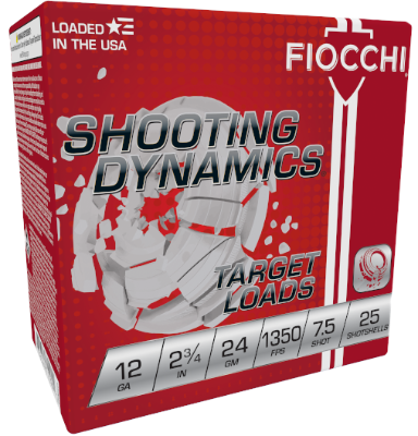 Fiocchi 12ga 7/8oz #7.5 1350FPS *12SD2475