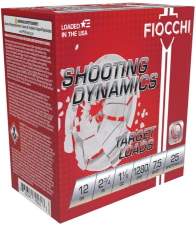 Fiocchi 12ga 1-1/8oz #7.5 1280FPS *12SDHV75