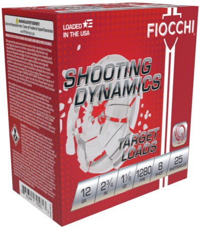 Fiocchi 12ga 1-1/8oz #8 1280FPS *12SDHV8