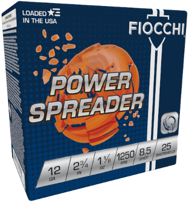 Fiocchi 12ga 1-1/8oz #8.5 1250fps *12SSCX85