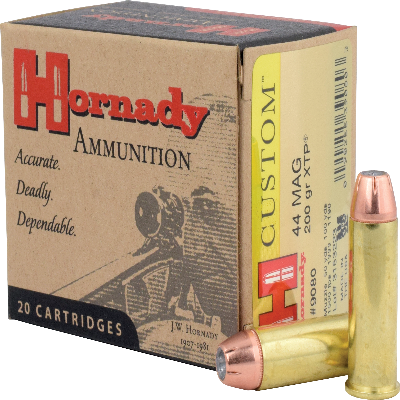 Hornady 44 Mag 200gr JHP