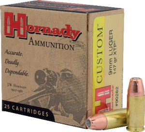 Hornady 9mm Luger 147gr Custom