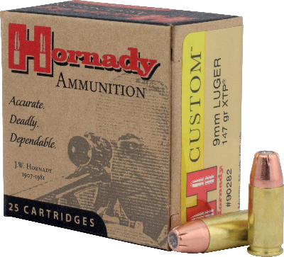 Hornady 9mm Luger 147gr Custom