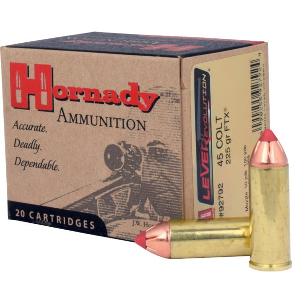 Hornady 45 Colt 225gr FTX