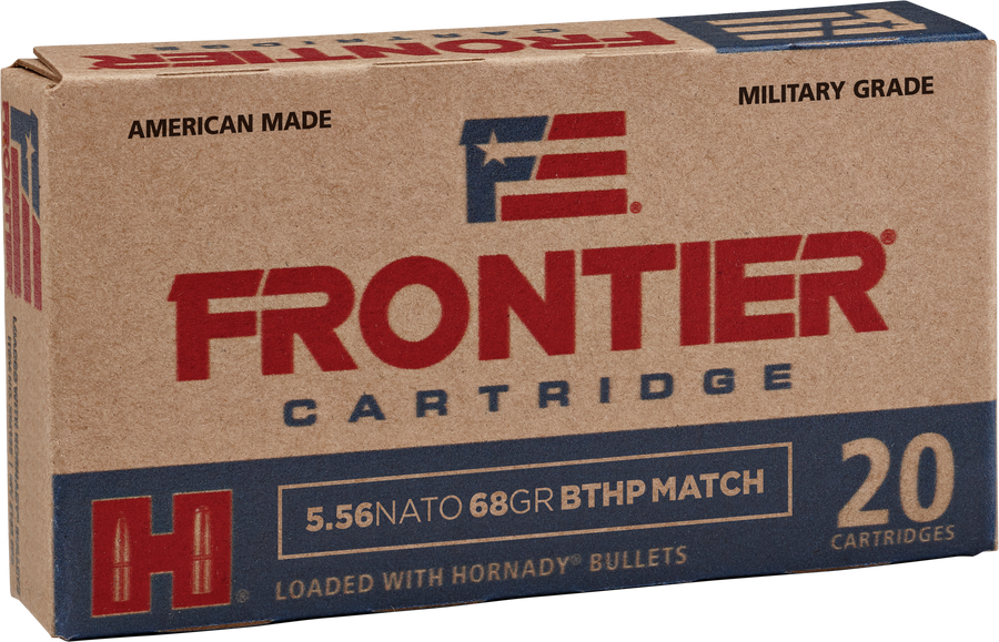 Hornady 5.56 NATO 68gr BTHP