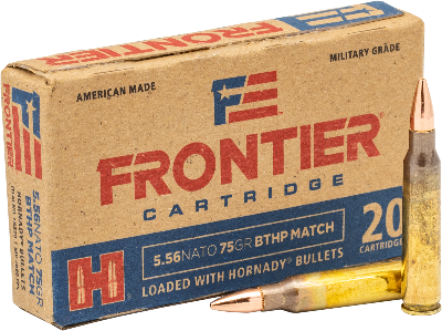Hornady 5.56 NATO 75gr BTHP