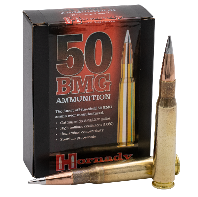 Hornady 50 BMG 750gr A-Max