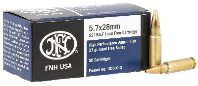 FN 5.7x28mm 27gr Lead Free Hollow Point *SS195LF