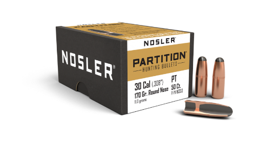 Nosler 30cal 170gr Parition #16333