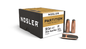 Nosler 30cal 170gr Parition #16333