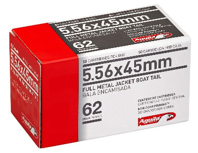 Aguila 5.56x45mm 62gr FMJ-BT