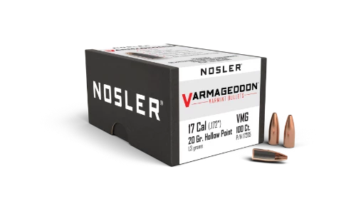 Nosler 17cal 20gr FBHP Varmageddon