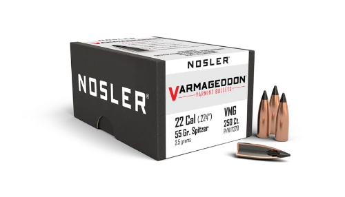 Nosler 22cal 55gr Varmageddon - BLUE COLLAR RELOADING