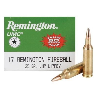 Remington 17 Rem Fireball 25gr JHP