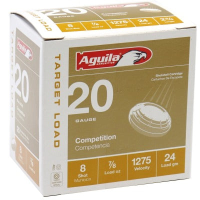 Aguila 20ga 7/8oz #8 1275FPS *1CHB2038