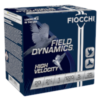 Fiocchi 20ga 1oz. #5 1220FPS *20HV5