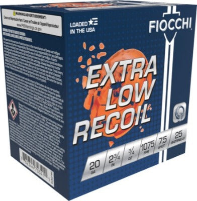 Fiocchi 20ga 3/4oz #7.5 1075FPS *20LITE75