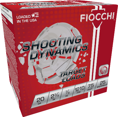 Fiocchi 20ga 7/8oz #7.5 1210FPS *20SD75