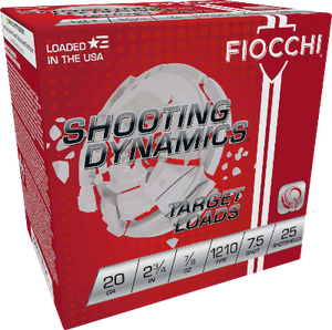 Fiocchi 20ga 7/8oz #7.5 1210FPS *20SD75