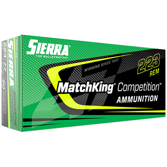 Sierra 223 Rem 77gr HPBT Matchking