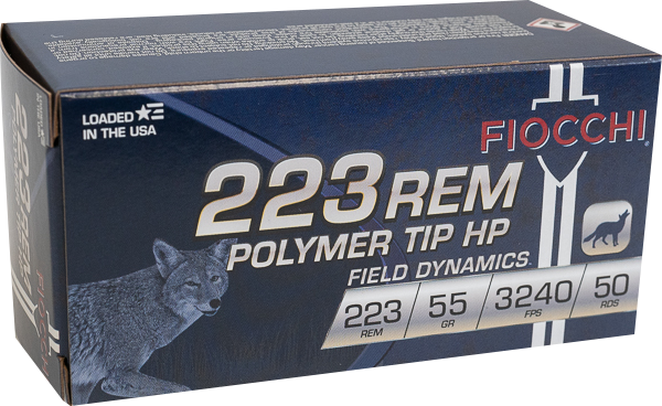 Fiocchi 223 Rem 55gr V-Max (50ct)