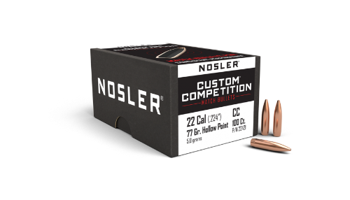 Nosler 22cal 77gr Custom Competition #22421