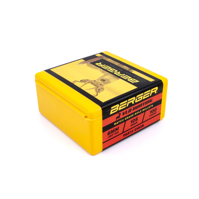Berger 6mm 105gr VLD Hunting #24528 - BLUE COLLAR RELOADING