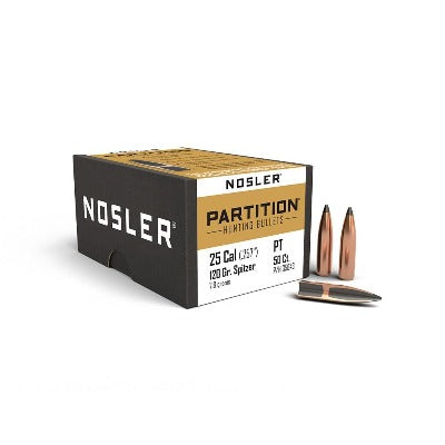 Nosler 25cal 120gr Partition #35643