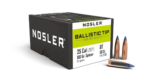 Nosler 25cal 100gr Ballistic Tip #25100