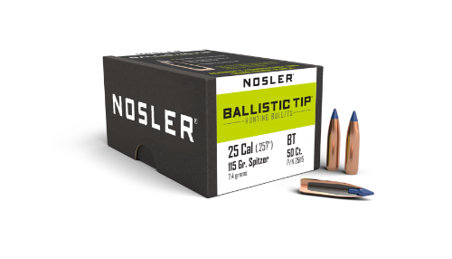 Nosler 25cal 115gr Ballistic Tip #25115