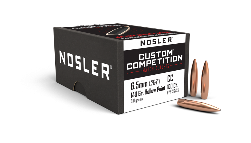 Nosler 6.5mm 140gr Custom Competition