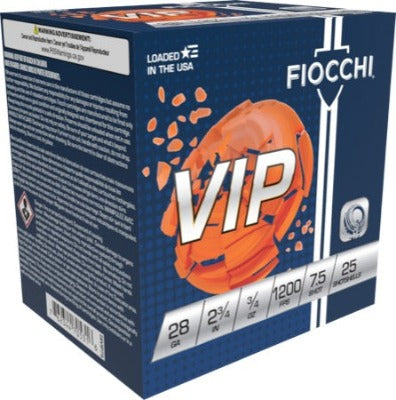 Fiocchi VIP 28ga 3/4oz #7.5 1200FPS *28VIP75