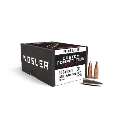 Nosler 30cal 168gr Custom Competition