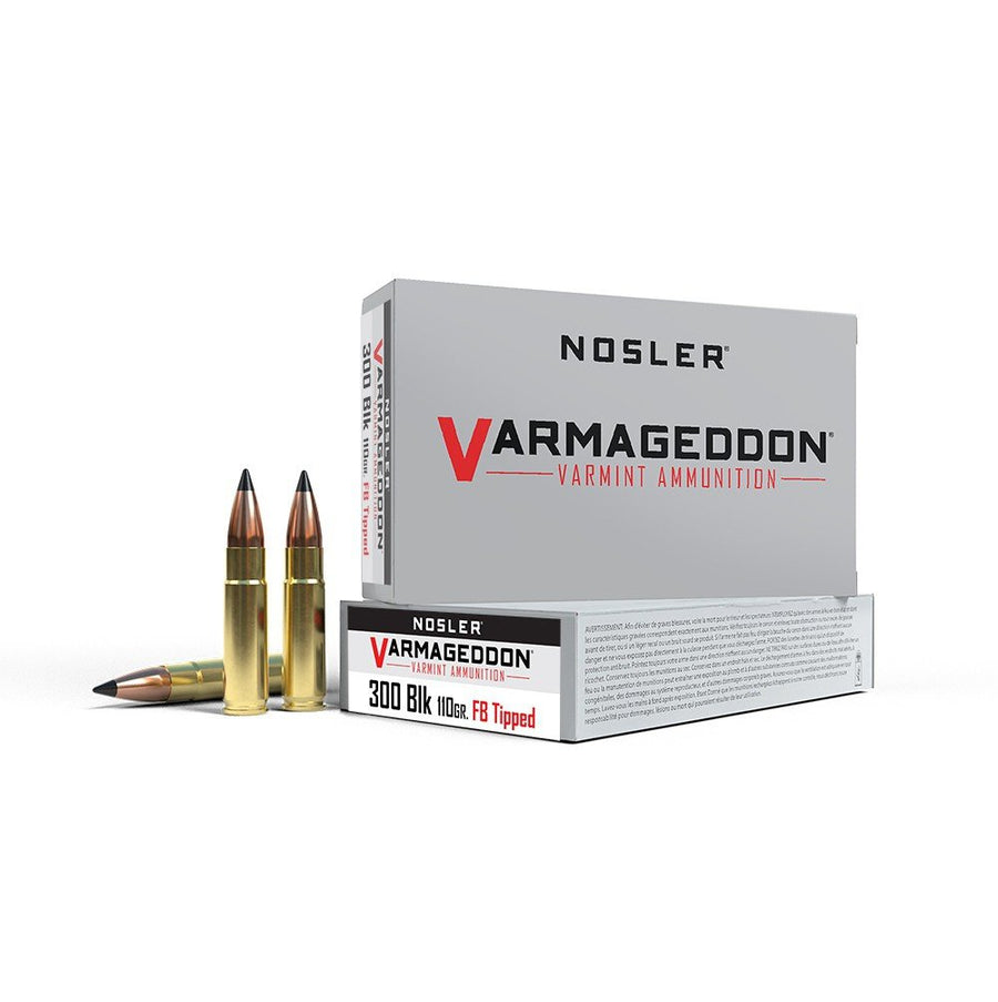Nosler 300 Blk 110gr Varmageddon