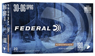 Federal PowerShok 30-06 Springfield 180gr JSP