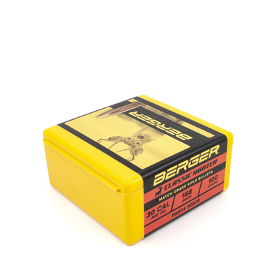 Berger 30cal 168gr Classic Hunter #30570 - BLUE COLLAR RELOADING