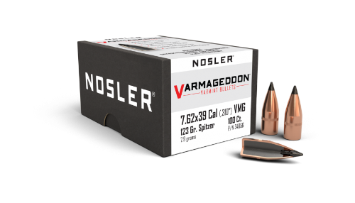 Nosler 7.62X39mm 123gr Varmageddon #34056