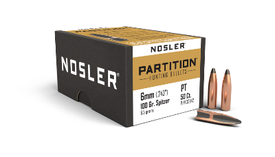 Nosler 6mm 100gr Partition #35642