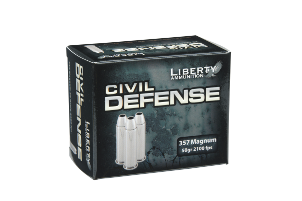 Liberty Civil Defense 357 Magnum 50gr HP