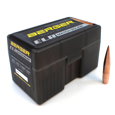 Berger 375cal 407gr ELR Match Solid #37407